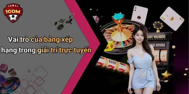 Vai trò của bảng xếp hạng trong giải trí trực tuyến