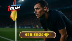 Kèo tài xỉu góc hiệp 1