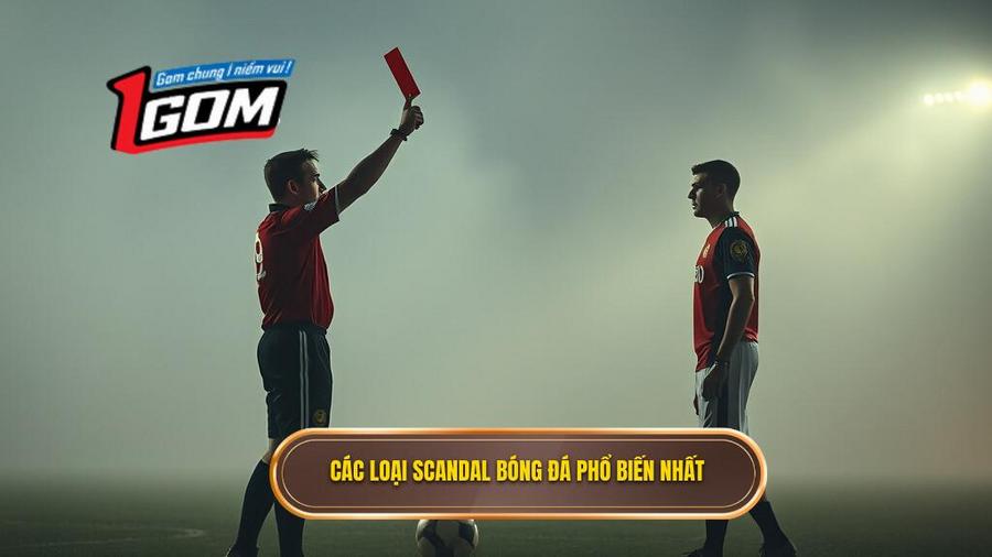 1. Các loại scandal bóng đá phổ biến nhất
