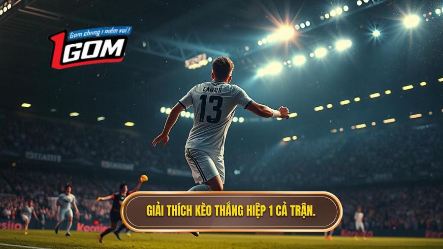 1. Giải thích kèo thắng hiệp 1 cả trận.