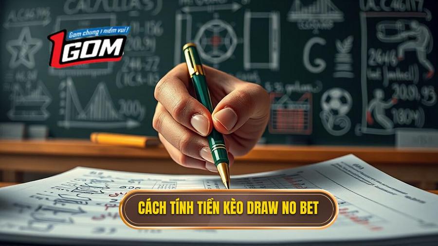 2. Cách tính tiền kèo Draw no bet