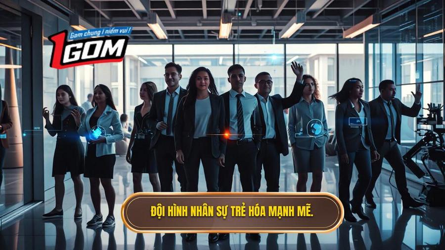 2. Đội hình nhân sự trẻ hóa mạnh mẽ.